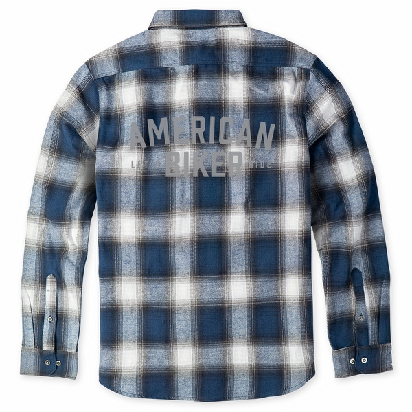 Men's American Biker Premium Flannel Shirt